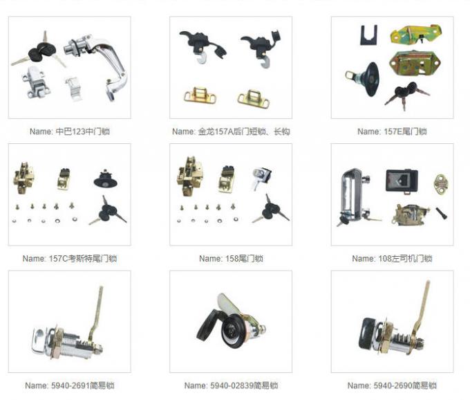 Bus Security Battery Universal Car Door Locks Outside Swing Door