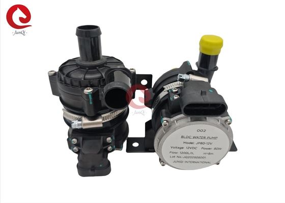 JUNQI Low Voltage 12VDC 80W Electric Bus Coolant Pump Circulating Electronic Water Pump For New Energy Vehicles