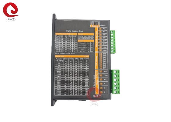 JQ6A 2Phase Stepper Motor Driver 24-80VDC 1-6A Stepper Motor Controller For Nema17 Nema 23 Nema34