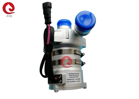 24VDC Junqi JP-BL43-200 Brushless DC Automotive Water Pump 2800LPH Flow Rate  For Engine Cooling