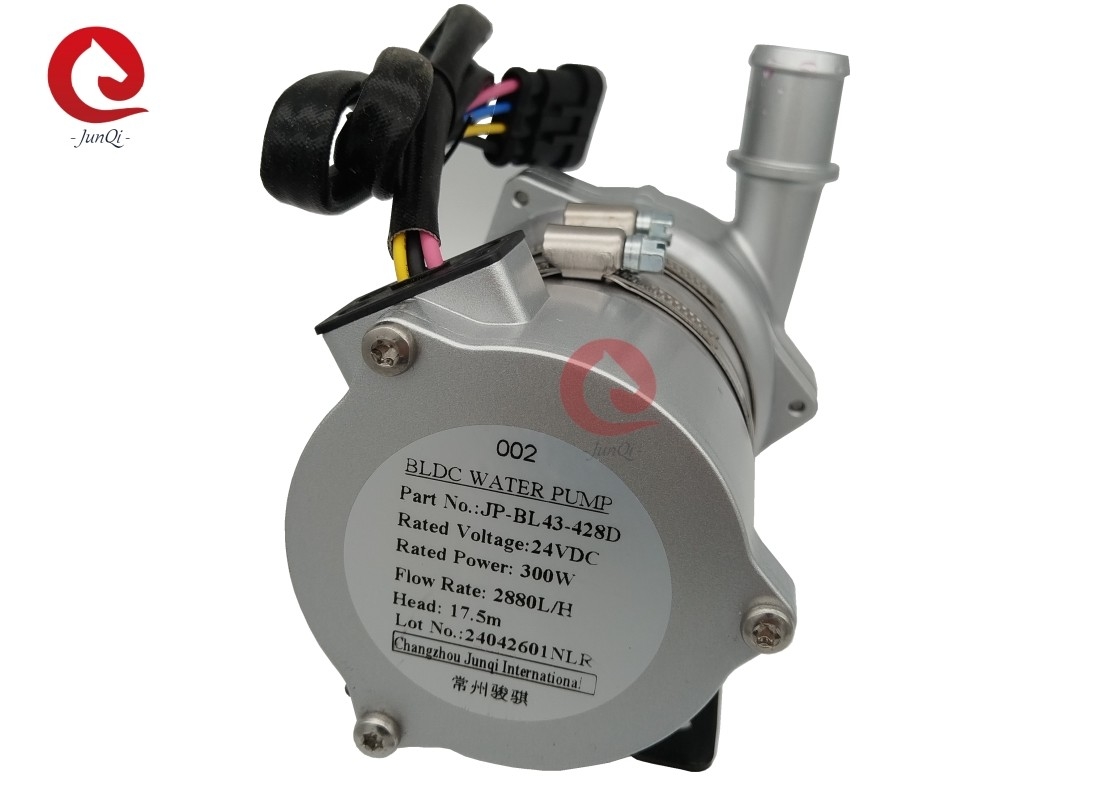 Junqi 24V 300W High Head 17.5m Coolant Water Pump, with PWM control and Fault feedback