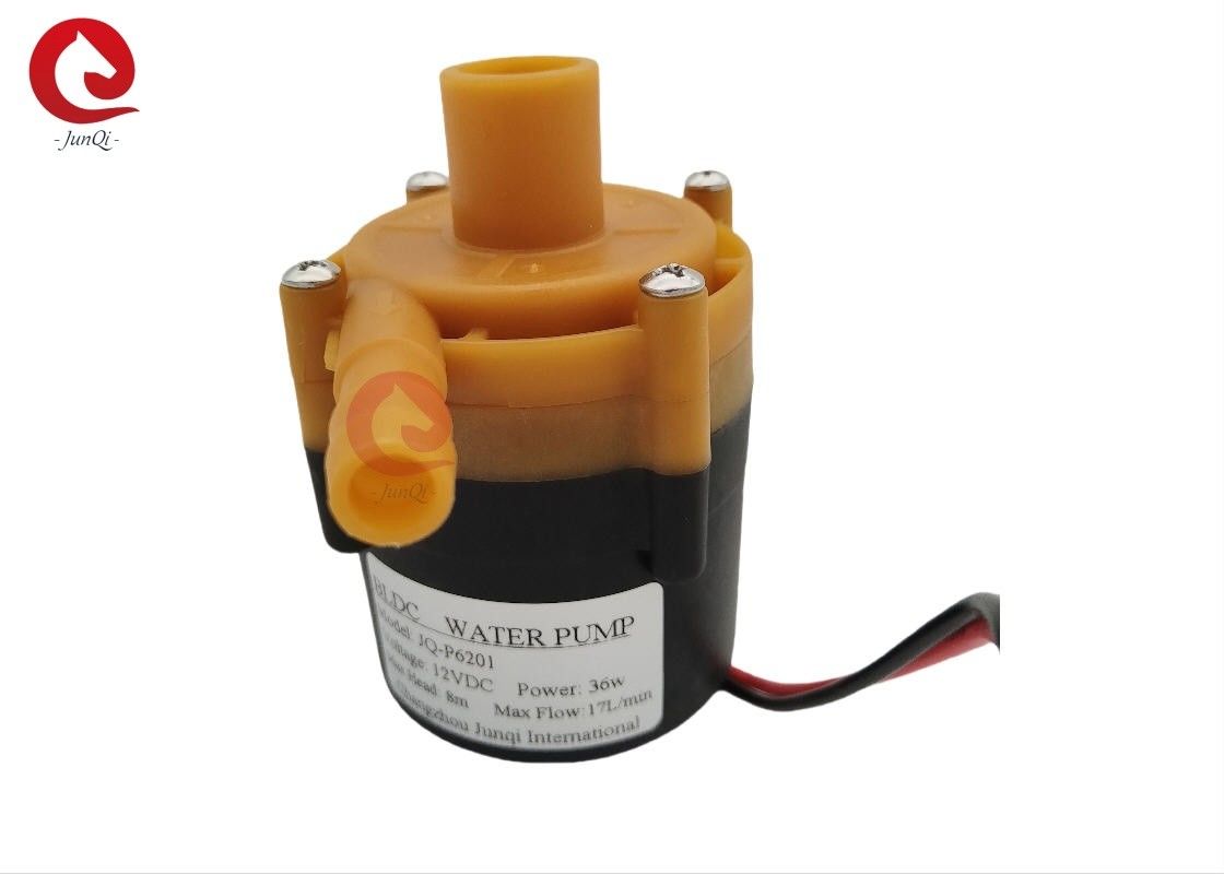 JUNQI 12V 24V Circulation Brushless DC Water Pump JQ-P6201 Laser Chiller Water Pump