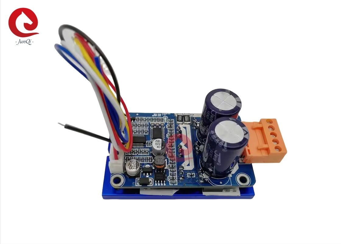 3 Phase Brushless Dc Motor Driver Board V8.5E With Heatsink And Connector Wires