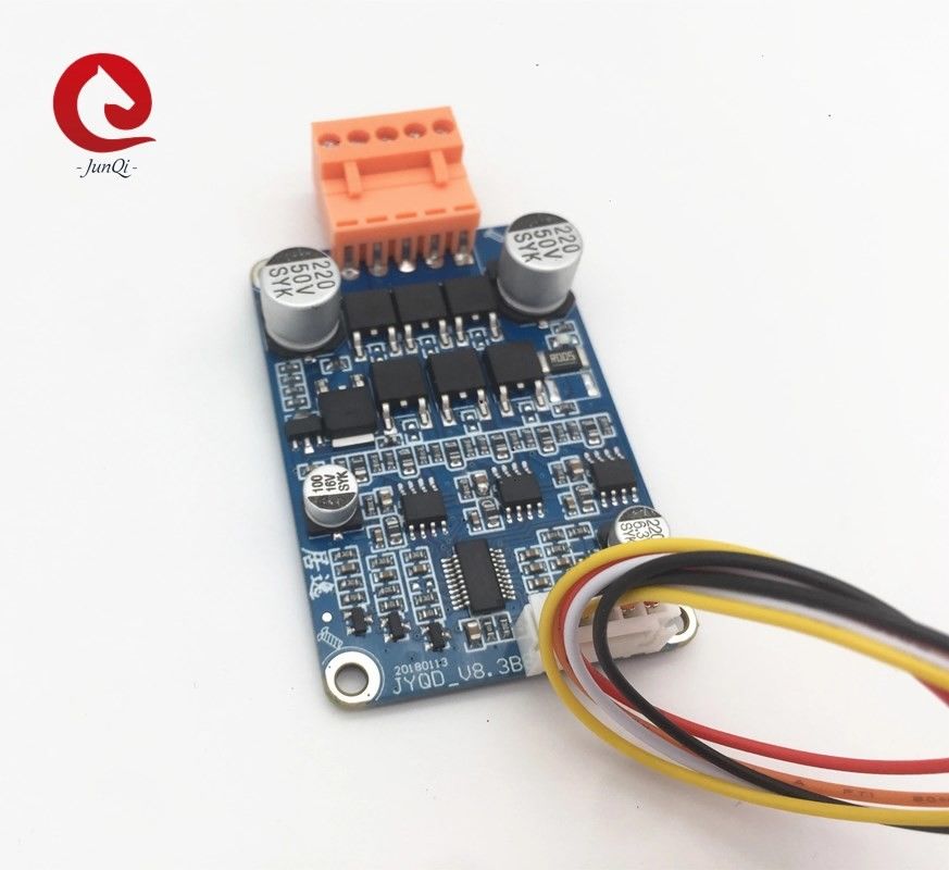 12-36VDC Original JUYI Tech JYQD-V8.3B bldc motor driver board with connector and wires for sensorless brushless DC moto