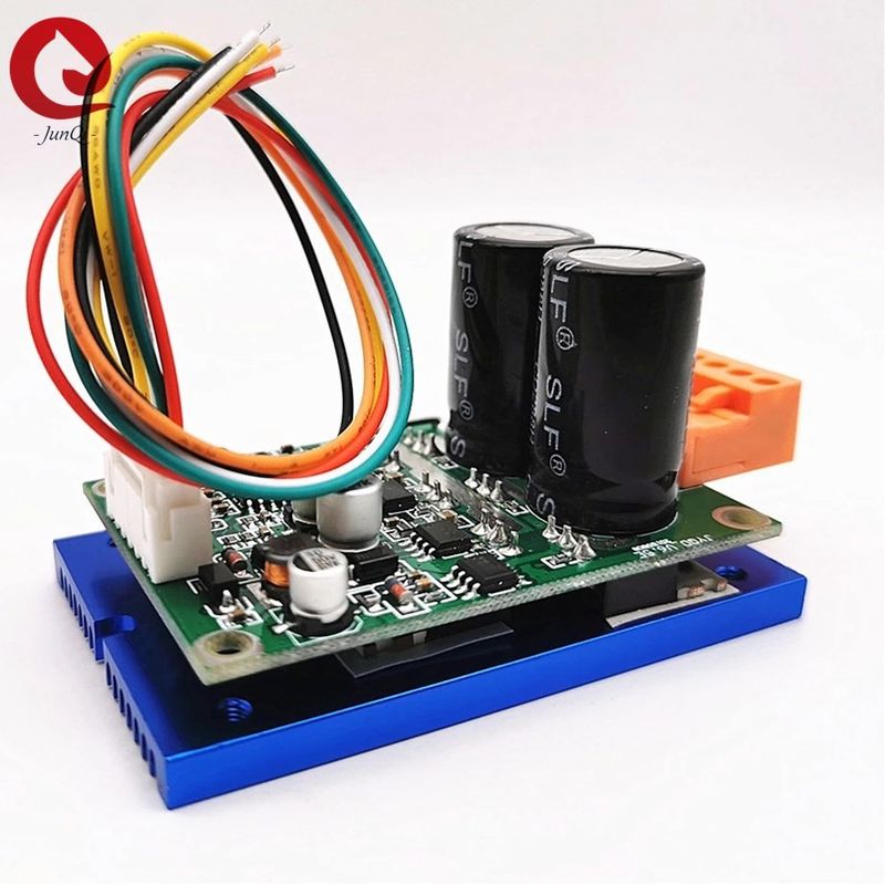 36-72V Original JUYI Tech JYQD-V6.5E Bldc Motor Driver Board For Sensorless BLDC Motor With Heatsink Connector Wires