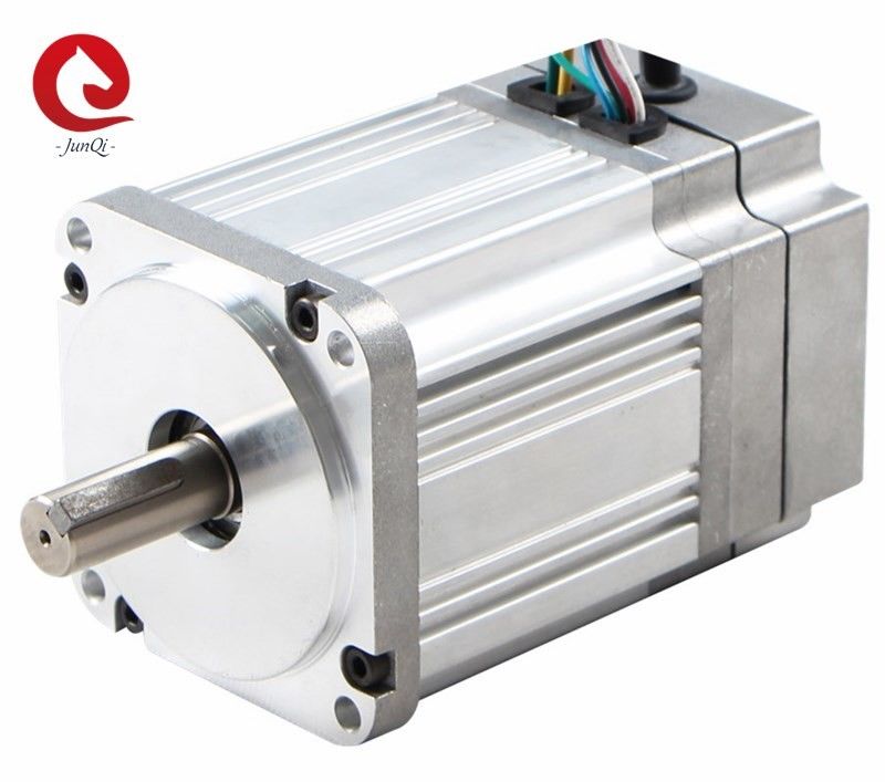 Square 80mm High Speed Brushless DC Electric Motor 48VDC 3000RPM 0.9N.M
